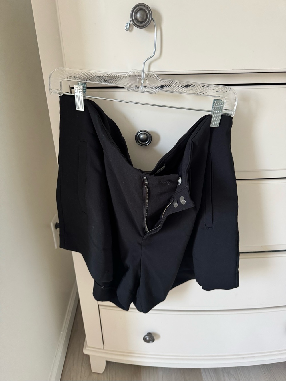 a new day Black High-Waist Tailored Women's Shorts